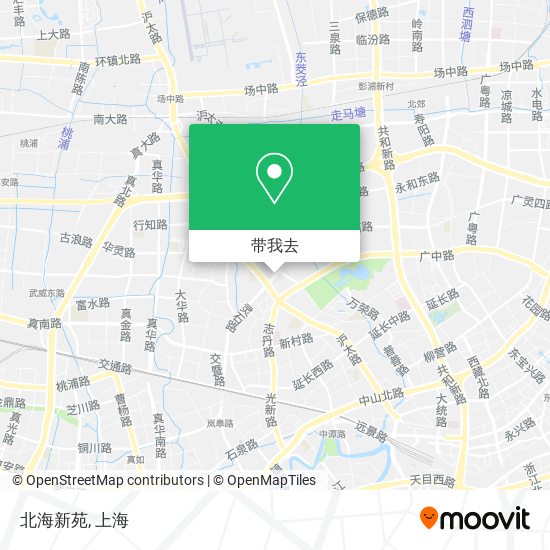 北海新苑地图