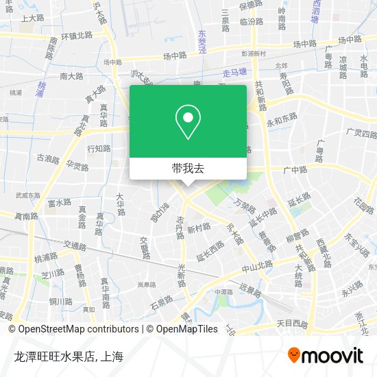 龙潭旺旺水果店地图