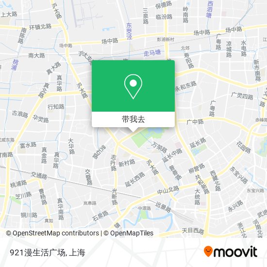 921漫生活广场地图