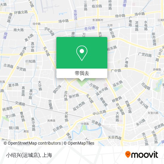 小绍兴(运城店)地图