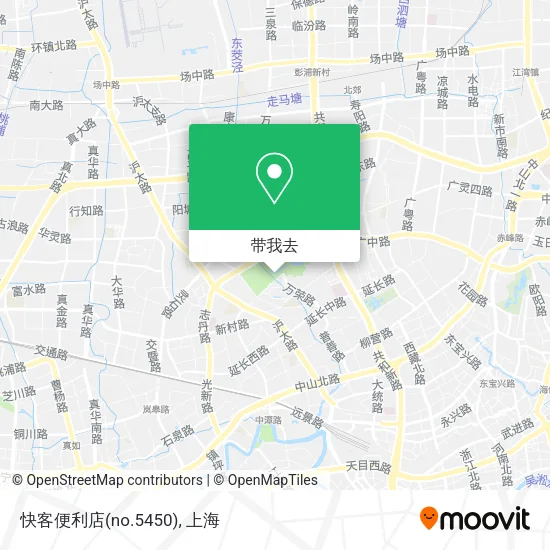 快客便利店(no.5450)地图