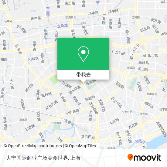 大宁国际商业广场美食世界地图