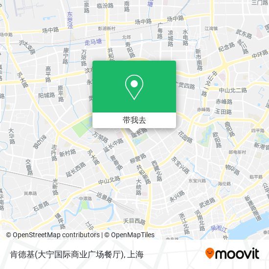 肯德基(大宁国际商业广场餐厅)地图