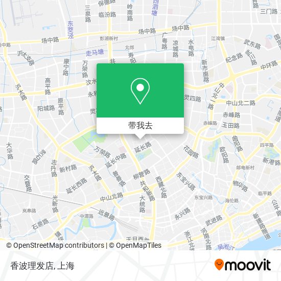 香波理发店地图