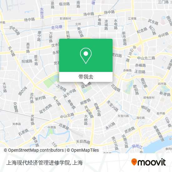 上海现代经济管理进修学院地图