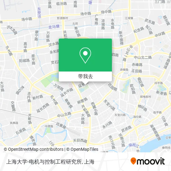 上海大学-电机与控制工程研究所地图
