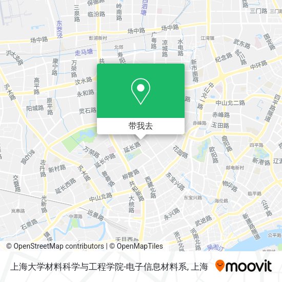 上海大学材料科学与工程学院-电子信息材料系地图