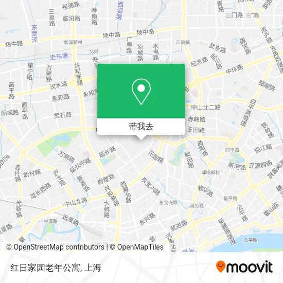 红日家园老年公寓地图