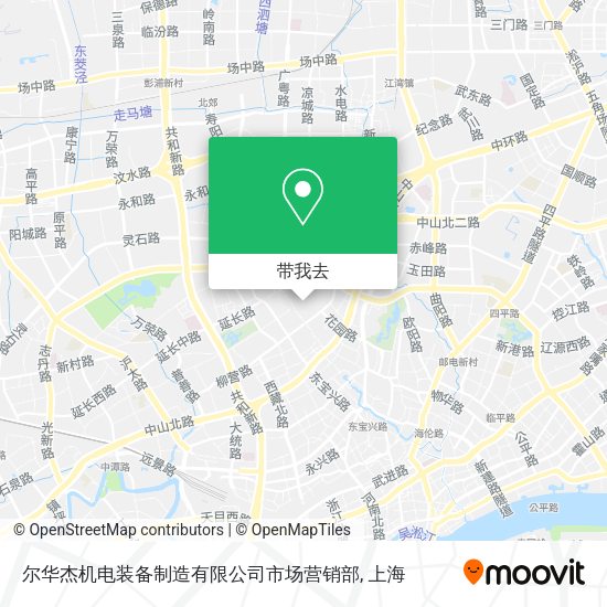 尔华杰机电装备制造有限公司市场营销部地图