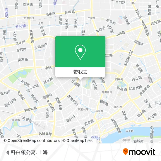 布科白领公寓地图