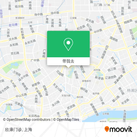 欣康门诊地图