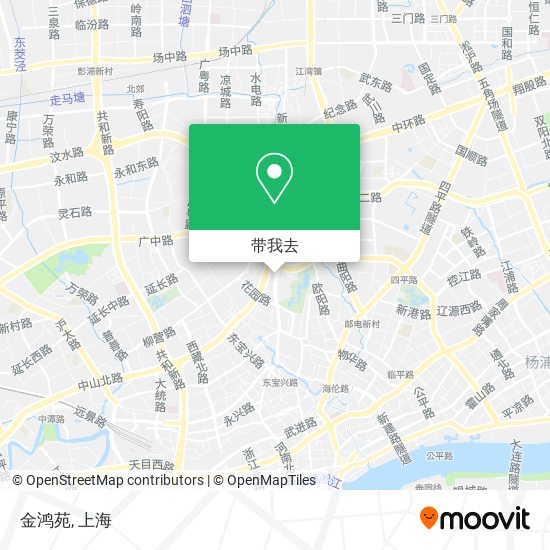 金鸿苑地图