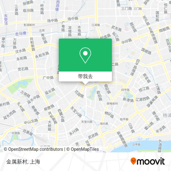 金属新村地图