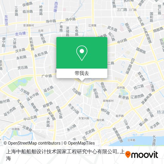上海中船船舶设计技术国家工程研究中心有限公司地图
