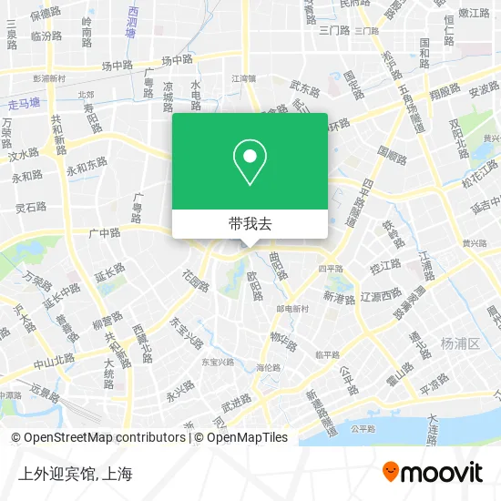 上外迎宾馆地图