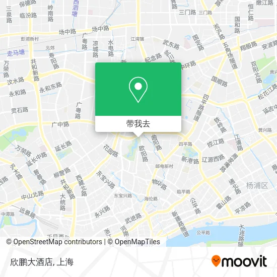 欣鹏大酒店地图