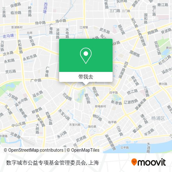 数字城市公益专项基金管理委员会地图