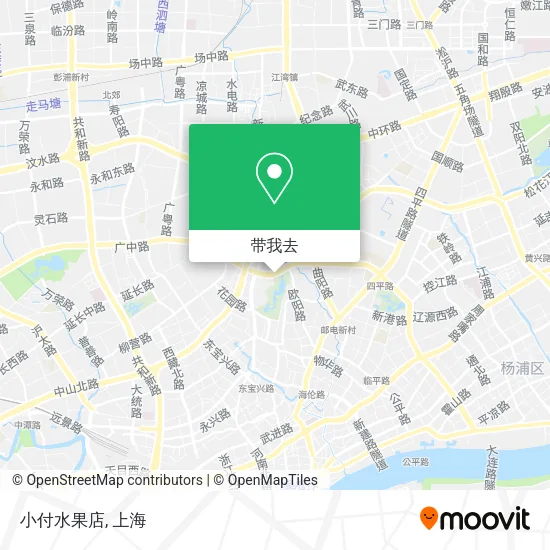 小付水果店地图
