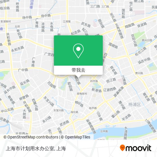 上海市计划用水办公室地图