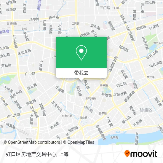 虹口区房地产交易中心地图