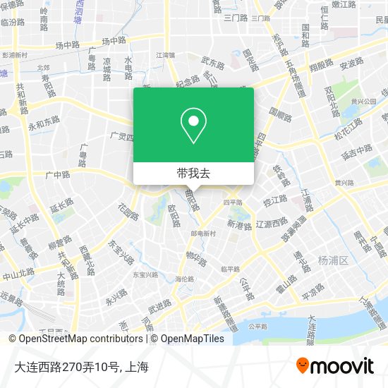 大连西路270弄10号地图