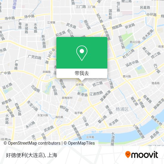 好德便利(大连店)地图