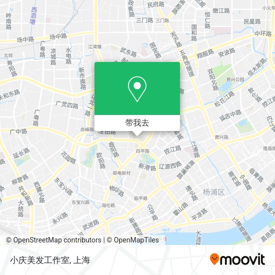 小庆美发工作室地图