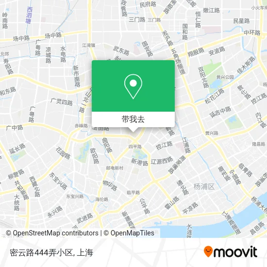 密云路444弄小区地图