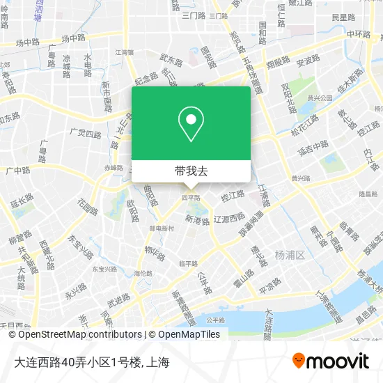 大连西路40弄小区1号楼地图