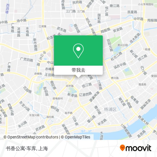 书香公寓-车库地图