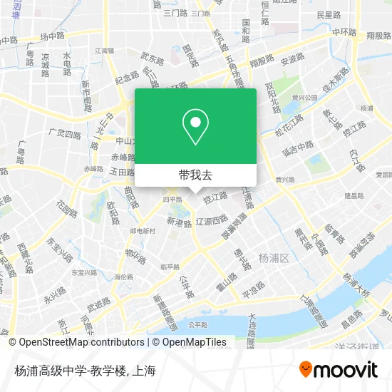 杨浦高级中学-教学楼地图