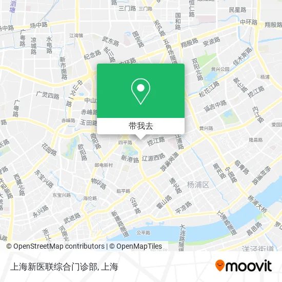 上海新医联综合门诊部地图