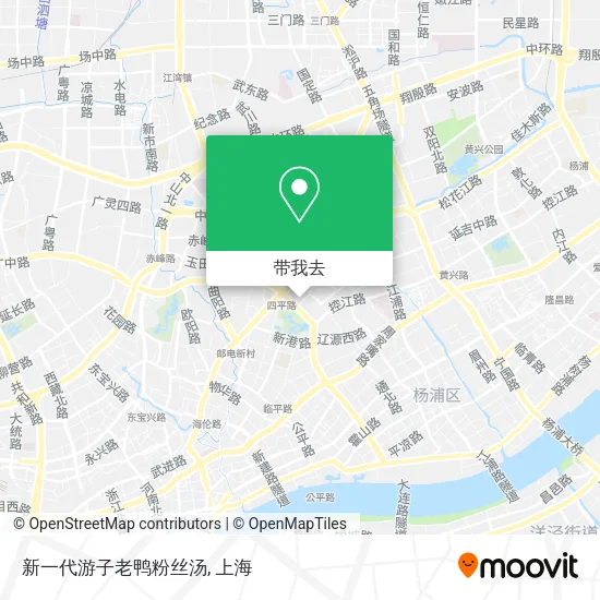 新一代游子老鸭粉丝汤地图