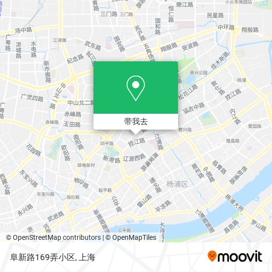 阜新路169弄小区地图