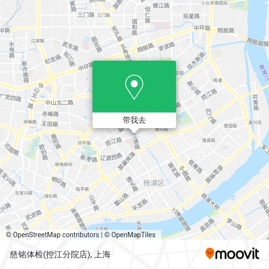慈铭体检(控江分院店)地图