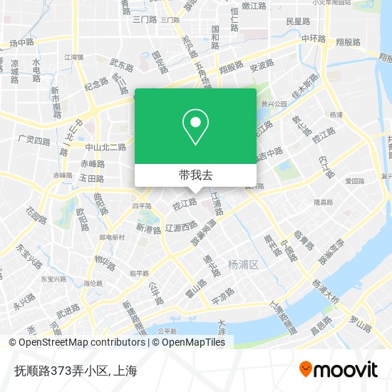 抚顺路373弄小区地图