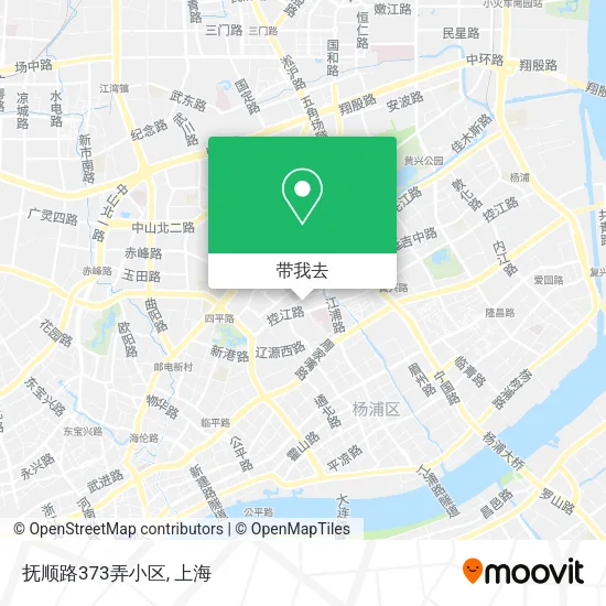 抚顺路373弄小区地图