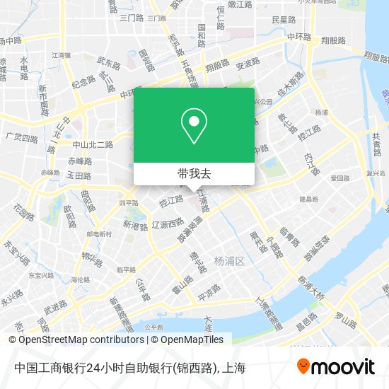 中国工商银行24小时自助银行(锦西路)地图