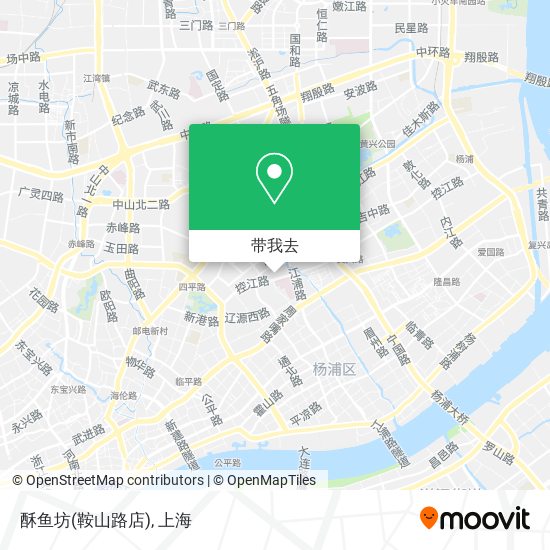 酥鱼坊(鞍山路店)地图