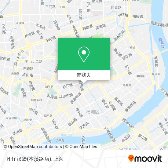 凡仔汉堡(本溪路店)地图