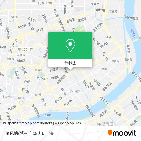 避风塘(紫荆广场店)地图
