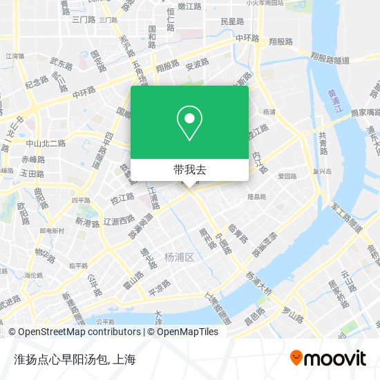 淮扬点心早阳汤包地图