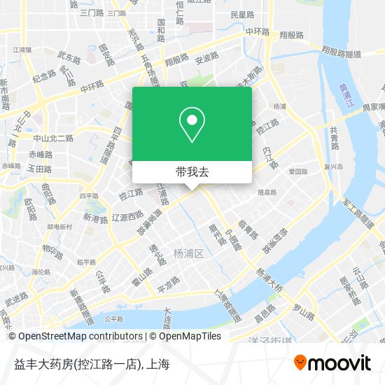 益丰大药房(控江路一店)地图