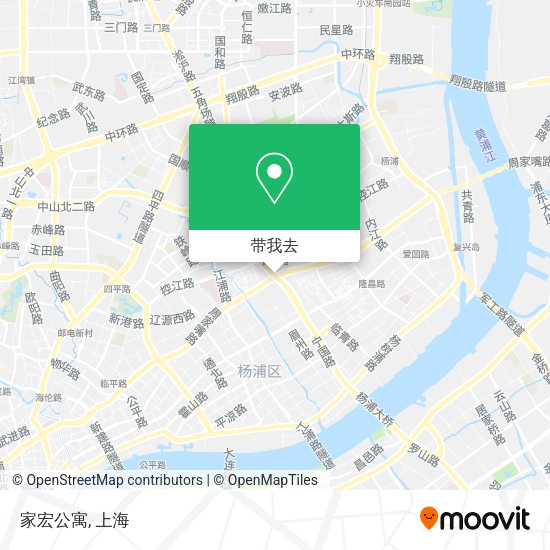 家宏公寓地图