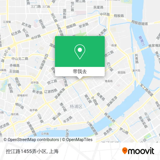 控江路1455弄小区地图