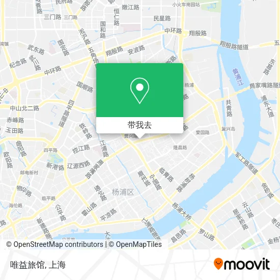 唯益旅馆地图