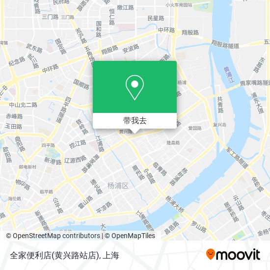 全家便利店(黄兴路站店)地图