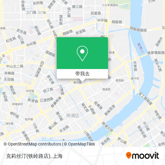 克莉丝汀(铁岭路店)地图