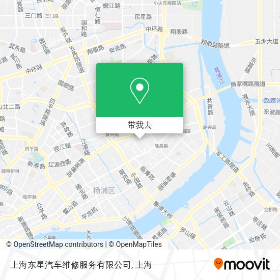 上海东星汽车维修服务有限公司地图