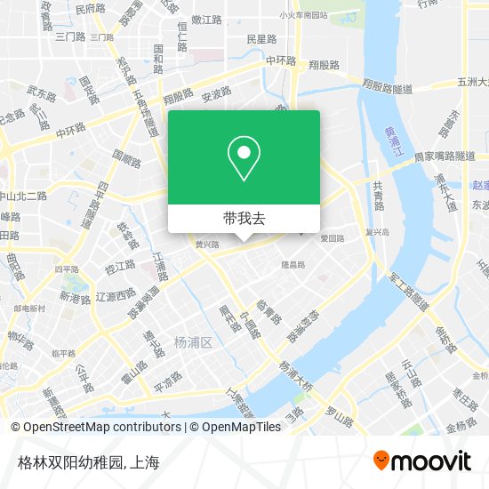格林双阳幼稚园地图